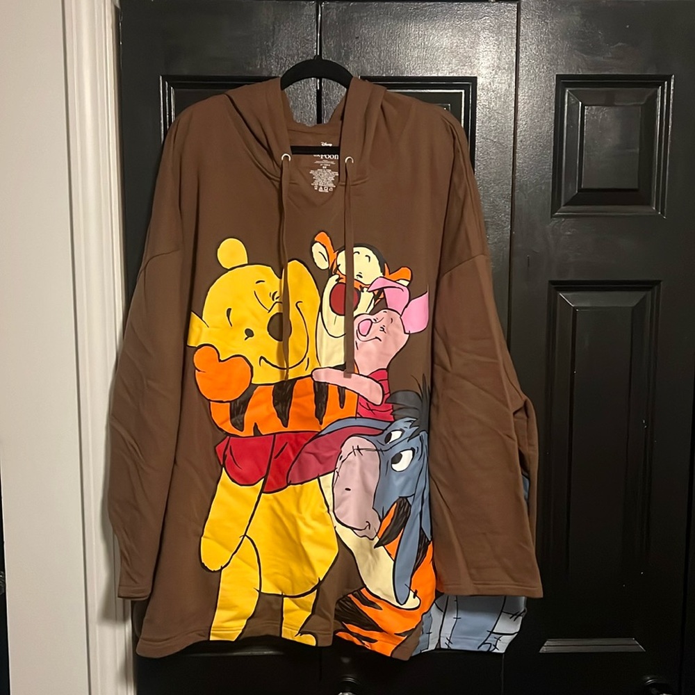 Plus Size Winnie the Pooh Hoodie